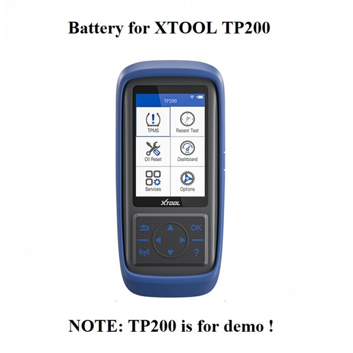 Battery Replacement for XTOOL TP200 TPMS Diagnostic ToolXTOOLTP200